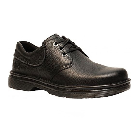 Dr Doc Martens Industrial Hampshire Black Slip Resistant Work Shoes Men's US 10 - Picture 1 of 7